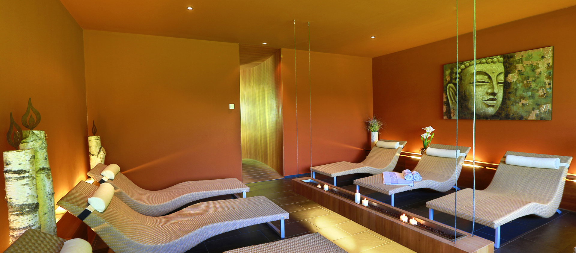 Relaxation room in Apart Lischana in Samnaun